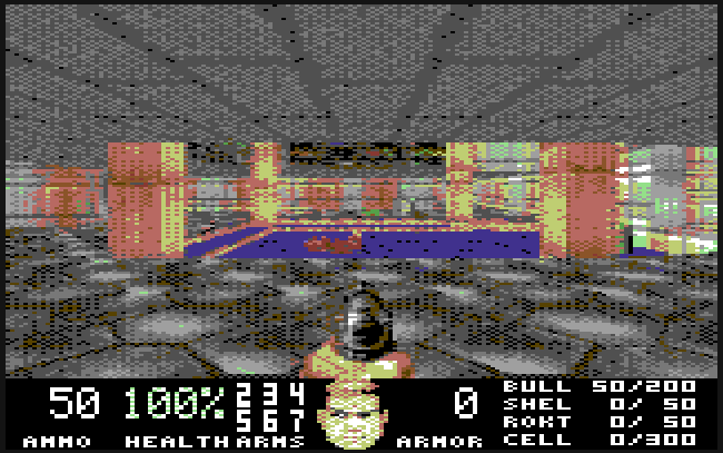 DoomVM on the Commodore 64